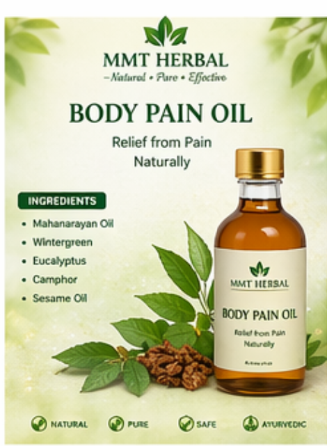 Body Pain Relief Oil