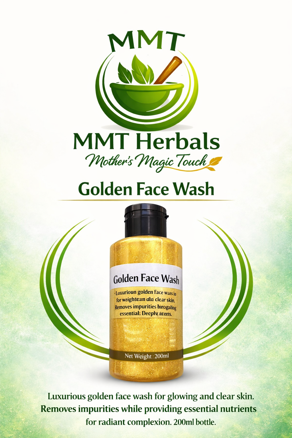 Golden Face Wash